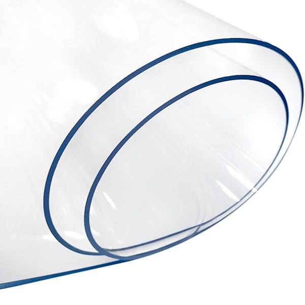  커버팩토리 에코 일룸 링키플러스 다리형 책상 매트, 투명 