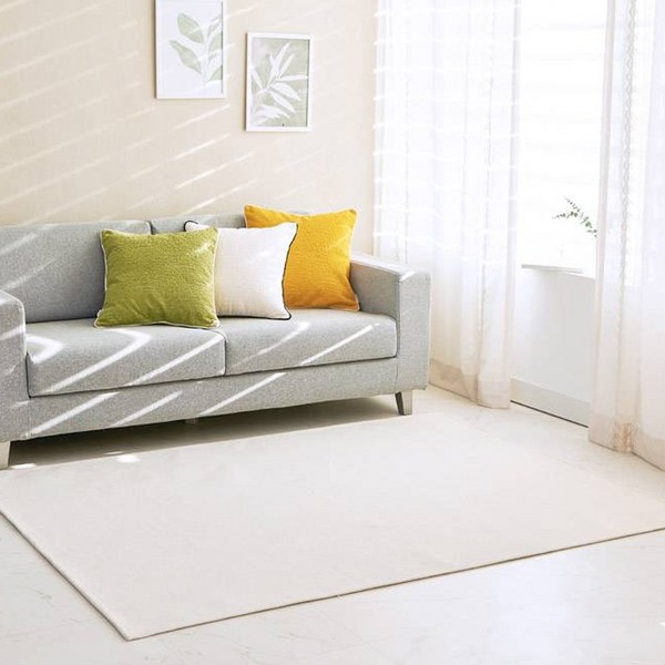 한일카페트 누아 사이잘룩 방수 거실 러그