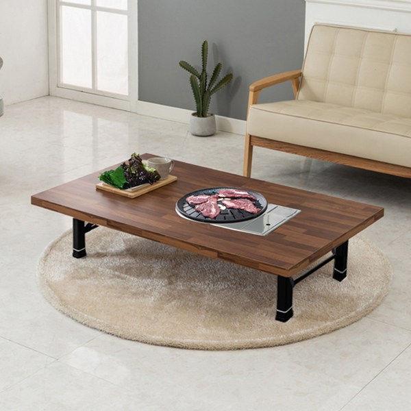 노아가구 리치블 불판 테이블, 멀바우