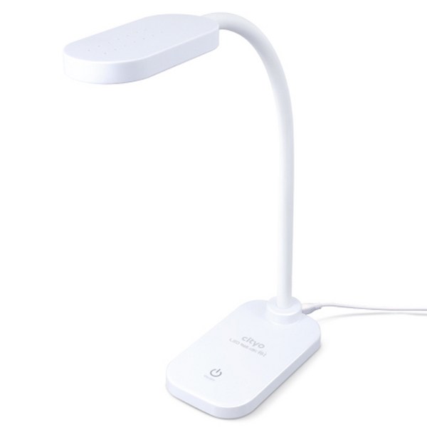 씨티오 LED 학습용 스탠드 위너 6W YG-TD01-4BB, 화이트