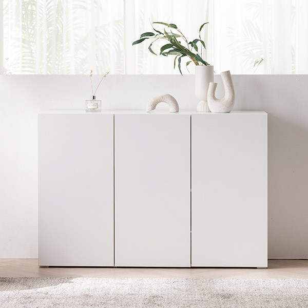  삼익가구 프레쉬 1200 슬림 수납장, 화이트 