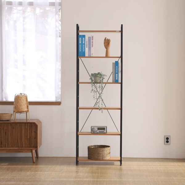 소프시스 위더스 모비선반 A 단독형 6단, 티크 + 블랙