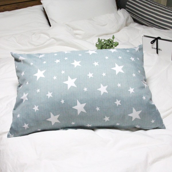 스토리이불 마이크로화이바 스타클럽 베개커버