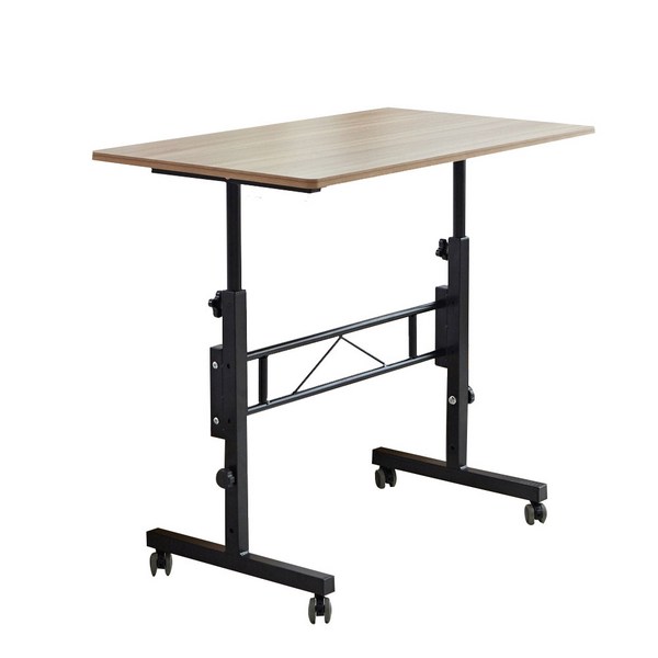  제이엔샵 사이드 테이블 80 x 50 cm, 프리미엄 월넛 