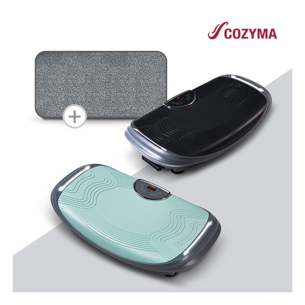  [코지마] ○ 상하좌우 진동 운동기 비토(민트/그레이)+전용러그 
