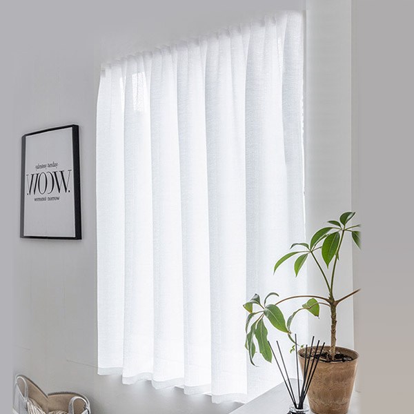 마켓리움 다용도 무타공 붙이는 벨크로 인테리어 가리개 미니 커튼