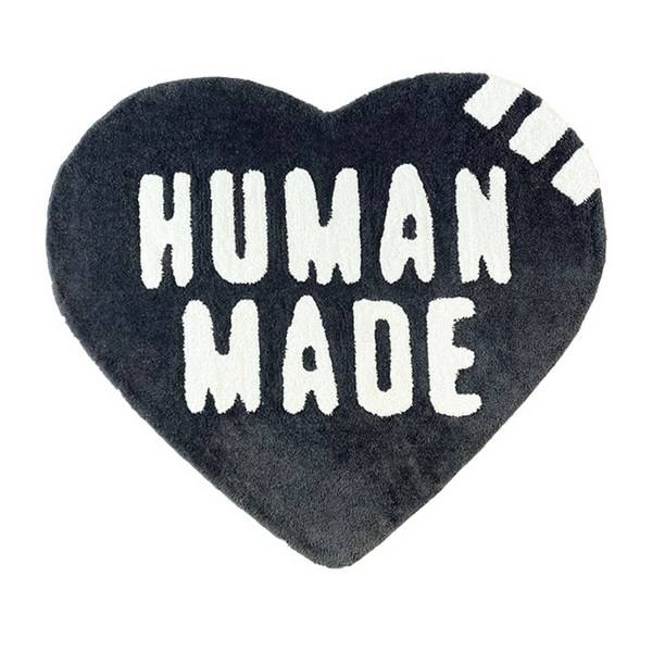 휴먼메이드 하트 러그 거실 침실 현관 카페트