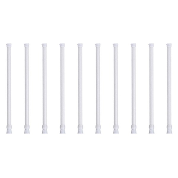 에테르코 30~50cm 다용도 압축봉 커튼봉 10개, 30~50cm 압축봉 10개