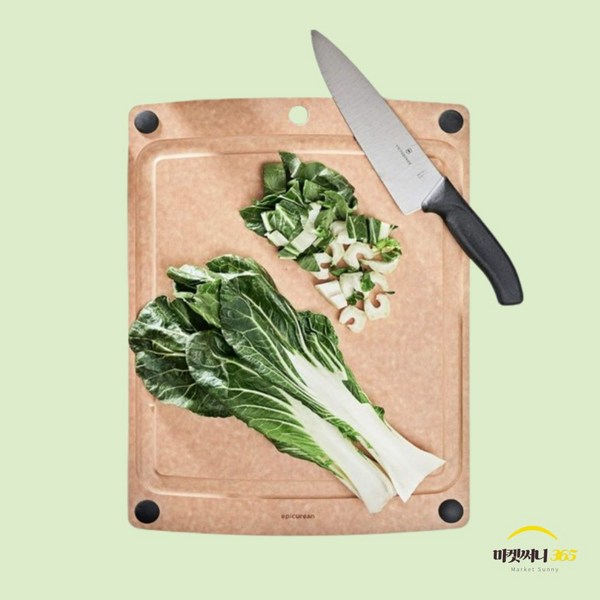  에피큐리언도마 대 36.8 x 28.5cm Epicurean Cutting Board, 베이지, 1개 