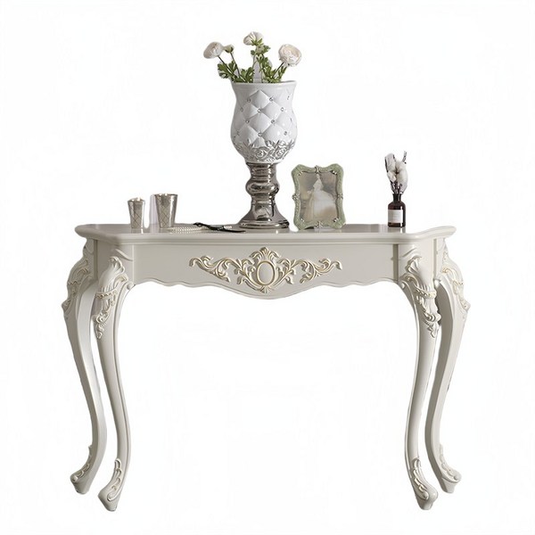  Montheria 엔틱콘솔 유러피안 스타일 콘솔테이블 럭셔리 패션 미니콘솔C395-78, 100CM 
