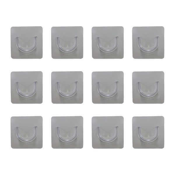 무타공 부착식 커튼봉 브라켓 홀더, 12개