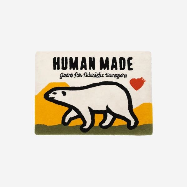  [정품] 휴먼 메이드 폴라 베어 러그 옐로우 휴먼메이드 Polar Bear Rug Yellow 600023 