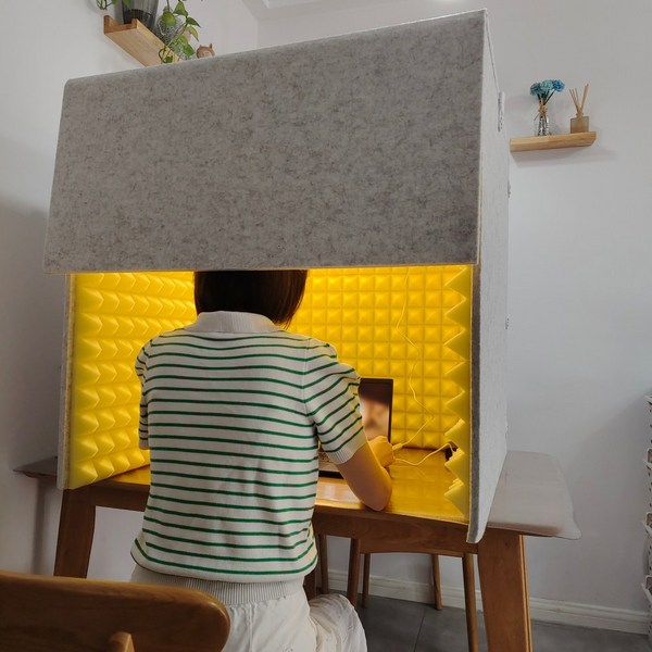  미니방음부스 가정용 해소 성서 소음차단 접이식 공부, 옵션9, 1개 