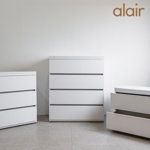 어레어 레온 서랍장 2단 3단 4단 5단 600 800, 5단_800 서랍장, 그레이