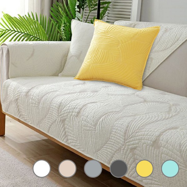  사계절 모던 논슬립 패브릭 퀼트 쇼파패드 