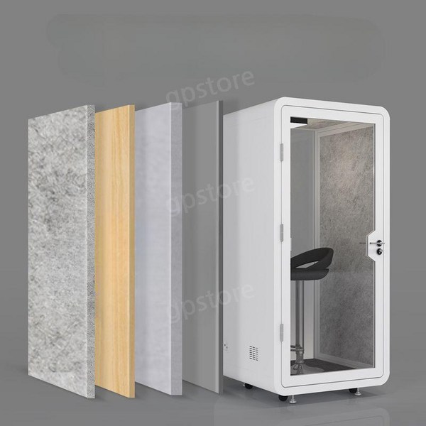  가정용 노래방부스 홈노래방 방음 조립식 부스, 19. 검은 색 도색(본품별도주문 필수), 1개 