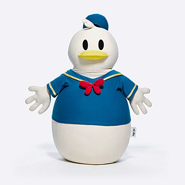  요기보 디즈니 도날드 허거 스탠다드 1인용 어린이 빈백 소파 FUBST125, 단품 