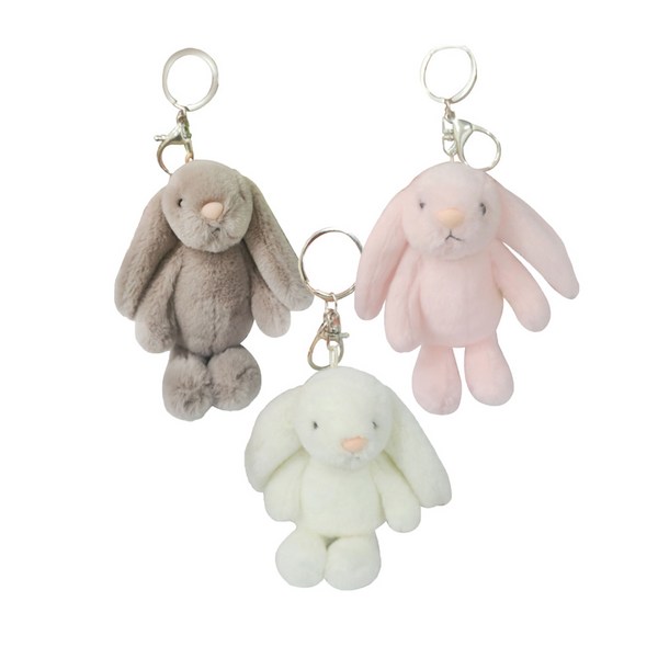 마이러블리 샤샤 키링 토끼인형 11cm, 마이러블리 샤샤 키링 핑크 11cm, 1개