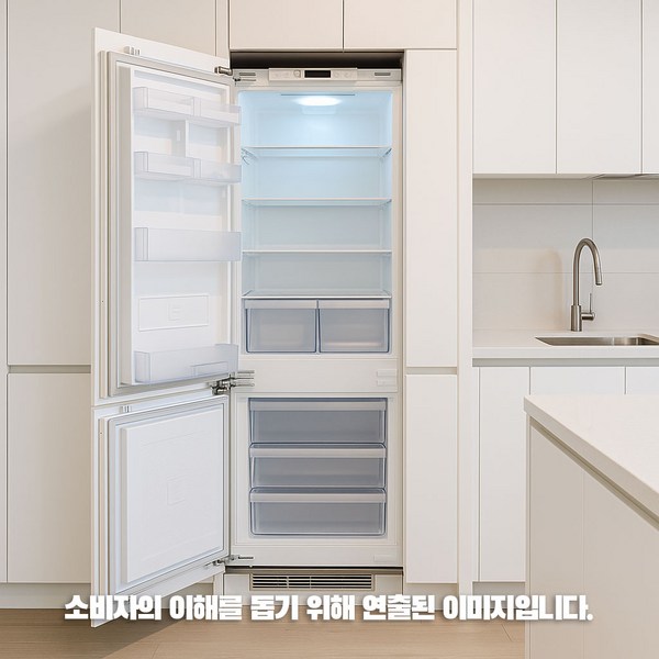 [삼성전자] RL2640ZBBEC 일반냉장고 2도어 258L 빌트인 간냉... 개봉기 | 실사용 후기 - 상품 이미지 2