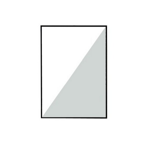 알루미늄액자, 무광블랙