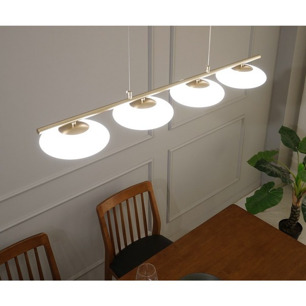 토탈LED 망고베리 4등 LED 펜던트 거실간접 조명등 식탁등 식탁 펜던트 조명