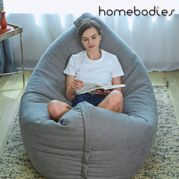 홈바디즈 초대형 빈백쇼파 마약빈백 LC-905, 블랙