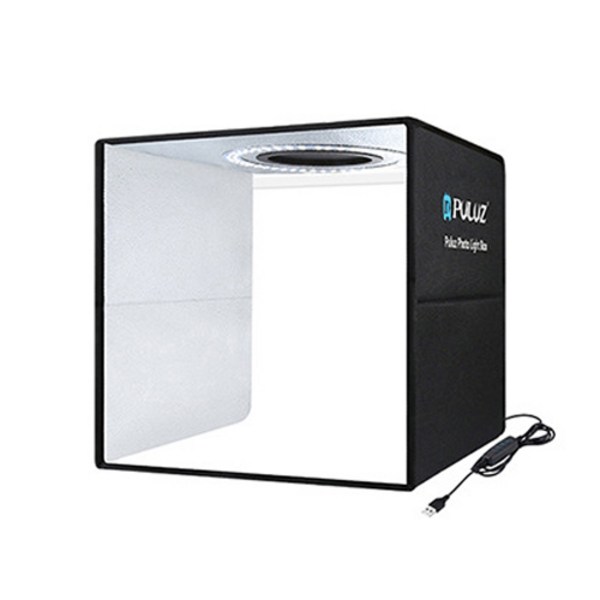 PULUZ 포토박스 포토부스 미니 스튜디오 LED 제품촬영, 블랙(30cm x 30cm), 1개