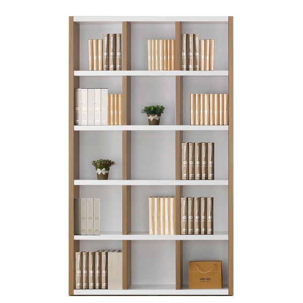 예뫼솔 제이스5단-1200.800.600.400책장.수납장.책꽂이 책장, 5단-1200책장-오크+화이트