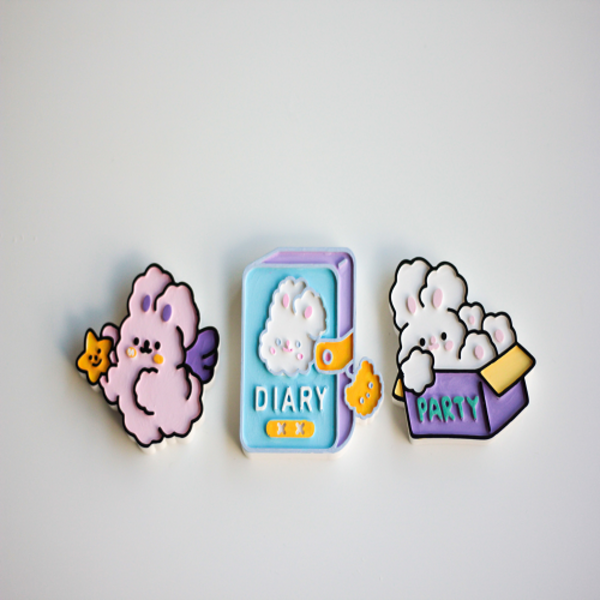 석고방향제만들기 석고방향제 채색DIY(2개), 6번, 1번