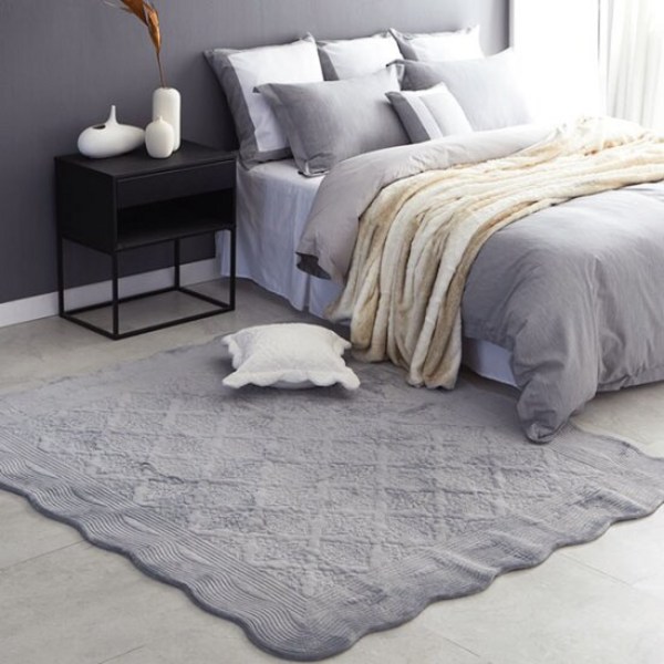 [한스데코]소프트 워싱 극세사 카페트_중형(100x150cm)