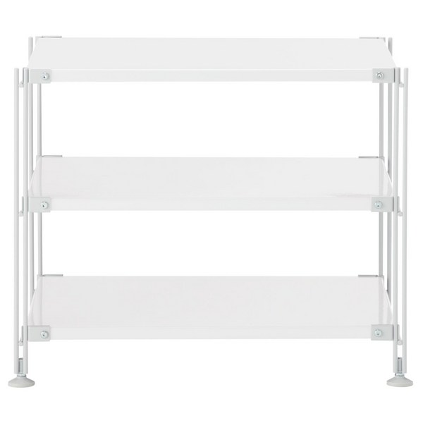  무인양품 MUJI 스틸 유닛선반 세트 XS 4550002999162, 라이트그레이 