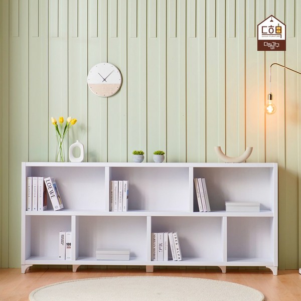  소피 2단 낮은책장 교구장 2000, 01. 일반형, 02. 그레이 