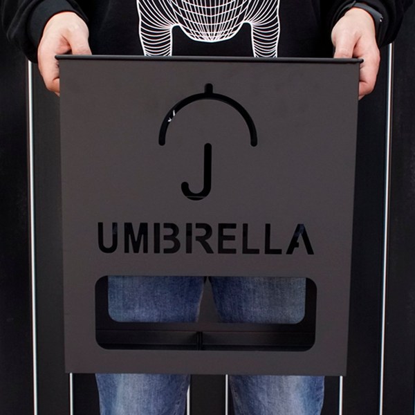  나마스카 인테리어 모던 12구 우산꽂이 블랙, 1개 