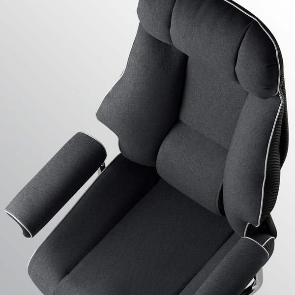  국산 유어사이즈 게이밍의자 체어버스700, 차콜블랙 