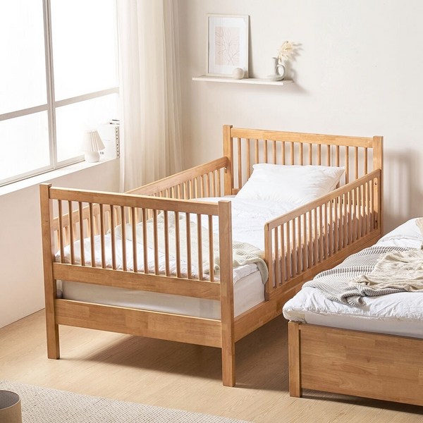  상일리베가구 르몽 원목 키즈 어린이 수납 침대프레임 SS, 그레이 