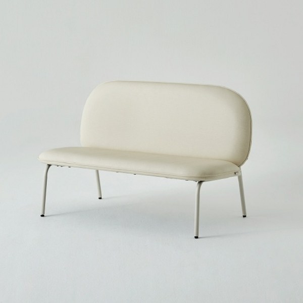 한샘 투티 스틸 2인 식탁의자(2종/택1), A형 아이보리(인조가죽)(A), 1개