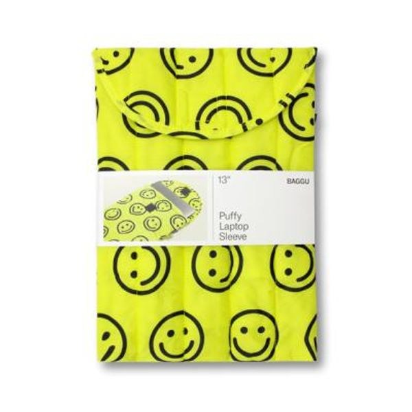 바쿠백 노트북 파우치 13인치 Yellow Happy, 단품
