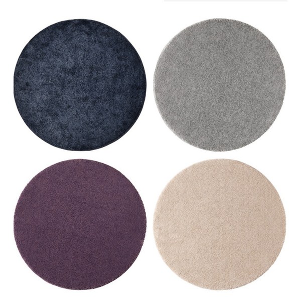 이케아러그 원형 칼라 단모 러그 스토엔세