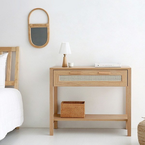  마켓뷰티 BENTAN 콘솔테이블 TBM7686R, 캄포어베니어 