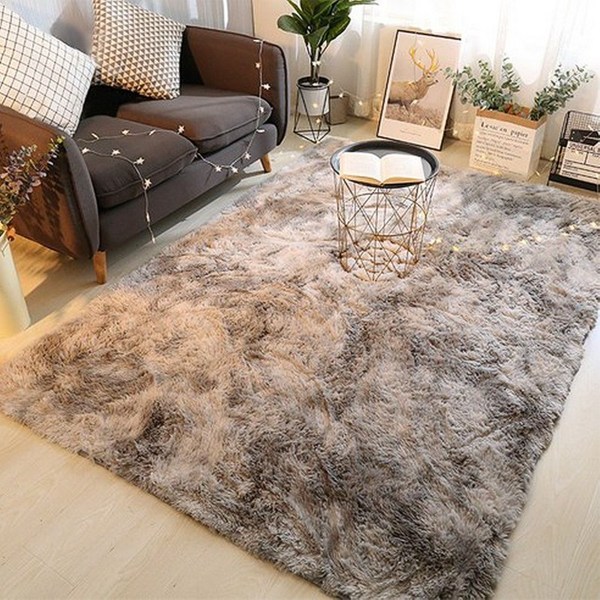  FASEN 북유럽 극세사 카페트 겨울 장모 침실 거실 러그 