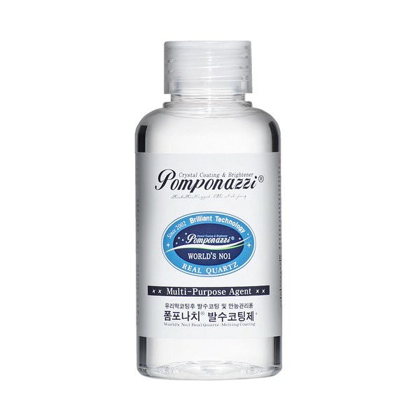 폼포나치 무기질 발수코팅제 100ml 유리 QD 물왁스 퀵디테일러 자동차광택제 코팅관리제, 1개