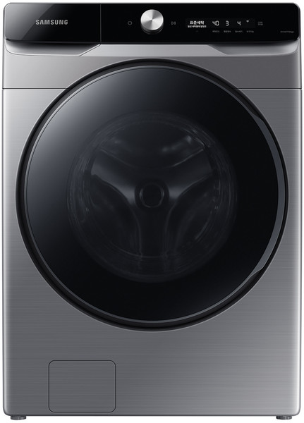 삼성전자 그랑데 세탁기 AI 이녹스 실버 WF21T6500KP 21kg 방문설치