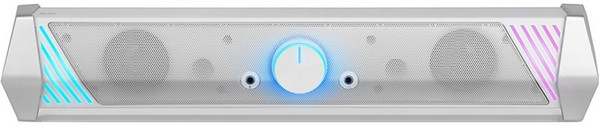 브리츠 RGB LED PC 게이밍 스피커 사운드바, BZ-SP300X, 화이트