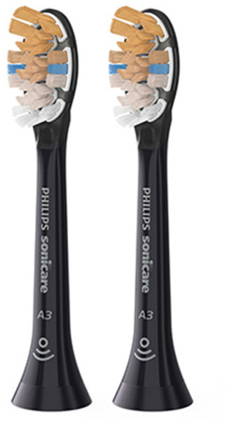 필립스 소닉케어 A3 프리미엄 올인원 칫솔모 블랙, HX9092/96, 1세트