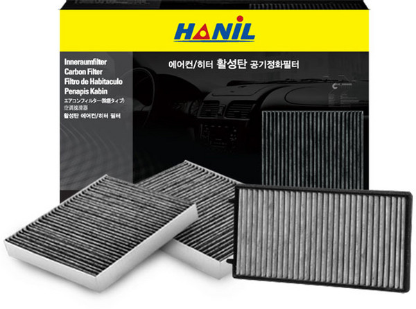 한일 활성탄 자동차 에어컨필터, c175, 3개