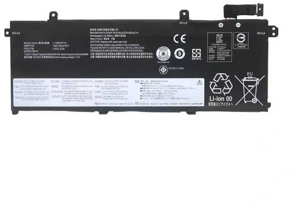 Lenovo L18M3P73 3코어 4345MAH 48WH, 1개, 4345MAH/48WH 레노버 씽크패드 T14 Gen1