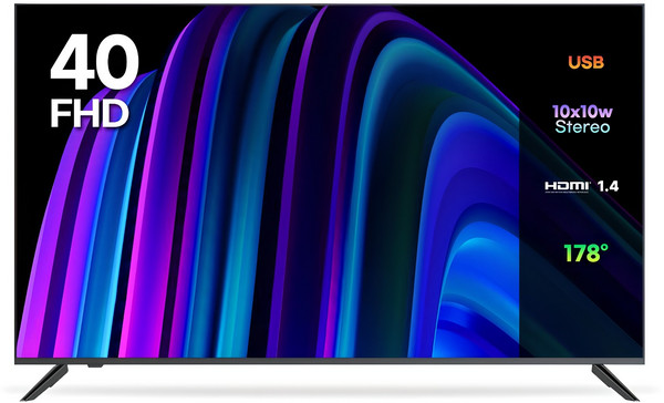 [10% 환급가전] 이노스 FHD LED 프리미엄 TV, 101cm(40인치), E4000FC, 스탠드형, 고객직접설치