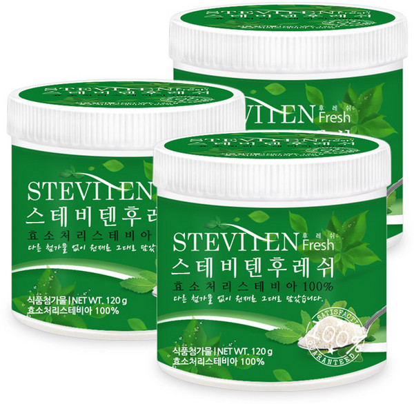 푸른들판 스테비텐후레쉬 효소처리 스테비아, 120g, 3개