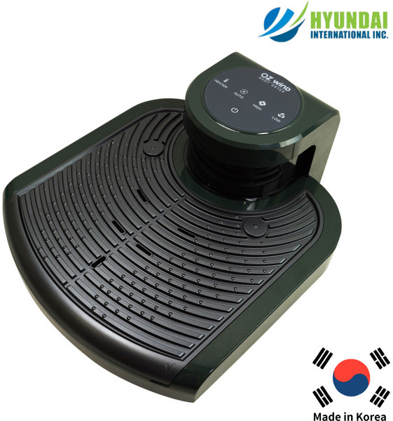 공식 판매처 현대인터내셔널 오즈윈드 바디샷 BD-VH4130S (민트/그린) 바디드라이어 신체건조기, 그린(바디)+다크 그레이(발판)