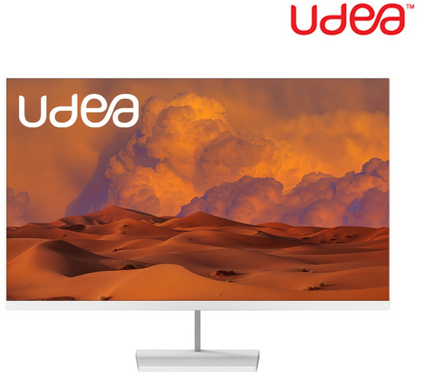 제이씨현 FHD UDEA LOOK 유케어 IPS 오피스 모니터 75 화이트, 80cm, LK3233(무결점)